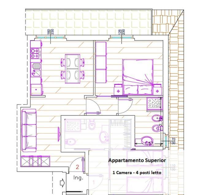 Casa Celeste Сан-Бенедетто-дель-Тронто Екстер'єр фото